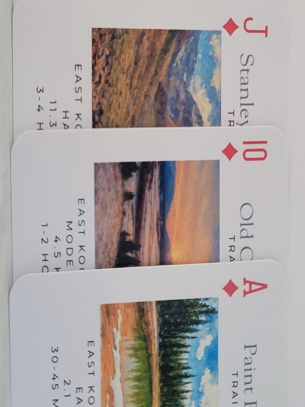 Kootenay Hiking & Adventure Playing Cards - Picture 4 of 4